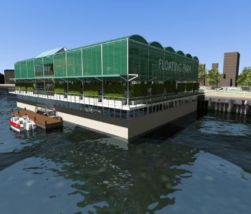 Bes�k til Rotterdam med verdens f�rste flytende g�rdsbruk, FLOATING FARM.